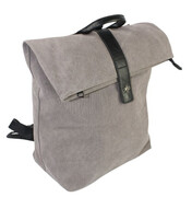 Stylowy i Elegancki Plecak Jennifer Jones JJ4567 Canvas POPIELATY 37 x 37 x 17 [cm]