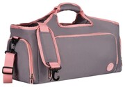 Pojemna Torba Podróżna Peterson (PL) PTN 24480 SZARO-RÓŻOWY 49 x 23 x 27 [cm]