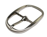 Klamra Bezniklowa Antyalergiczna Do Paska Damskiego Skórzanego Elegancka 30 mm SREBRNA KD30