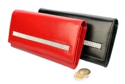 Portfel Damski ROVICKY Długi Z Klamrą Skóra Naturalna Licowa CPR 015 19 x 9 x 3,5 [cm]