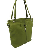 Torebka Skórzana MAGRE (PL) ELA BIS Skóra Naturalna LIMONKOWA