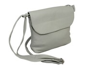 Torebka Skórzana MAGRE (PL) LIDKA Średnia Listonoszka Skóra Naturalna KREMOWA