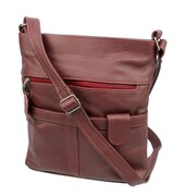 Torebka Skórzana MAGRE (PL) ANIA Listonoszka Skóra Naturalna BURACZKOWY