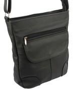 Torebka Skórzana MAGRE (PL) ŻANETA Skóra Naturalna CZARNA MATOWA