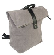 Stylowy i Elegancki Plecak Jennifer Jones JJ4567 Canvas POPIELATY 37 x 37 x 17 [cm]