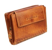 Portfel Damski Skórzany Jennifer Jones Skóra Licowa 13 cm Z Suwakiem Na Zewnątrz 5627