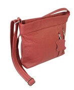 Torebka Skórzana MAGRE (PL) MAGDA Listonoszka Skóra Naturalna BORDOWA