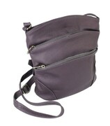 Torebka Skórzana MAGRE (PL) ALISA Listonoszka Skóra Naturalna FIOLETOWY