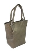 Torebka Skórzana MAGRE (PL) KLEOPATRA Shopper Bag Skóra Naturalna ZIEMISTY Połysk