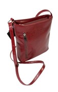 Torebka Skórzana DANA Średnia Listonoszka Skóra Naturalna 457 W BORDOWA