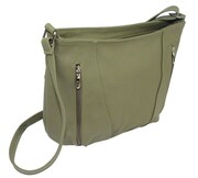 Torebka Skórzana MAGRE (PL) WIESIA Skóra Naturalna CIEMNY ZIELONY