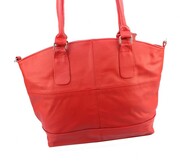 Torebka Skórzana MAGRE (PL) VIOLETTA Skóra Naturalna CZERWONA