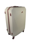 Mała Ekskluzywna Walizka Turystyczna ROGOWSKI BALI 820 KREMOWA 57 x 41 x 23 42 litry