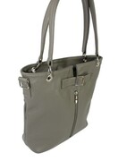 Torebka Skórzana MAGRE (PL) ELA BIS Skóra Naturalna CIEMNY SZARY