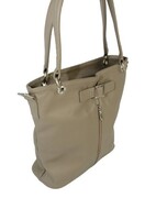 Torebka Skórzana MAGRE (PL) ELA BIS Skóra Naturalna KAWA Z MLEKIEM