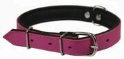 Solidna Obroża Dla Psa Skóra Naturalna 10 mm / 32 cm ZL0151 ZOO LESZCZ (PL)