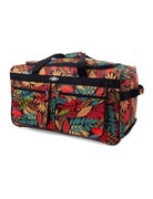 Pojemna Torba Podróżna Na Kółkach RGL A3 KWIATOWA 60 x 32 x 32 [cm]