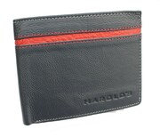 Portfel Męski Skórzany HAROLD`S Skóra Naturalna Duży Poziomy Bez Zapiecia RFID HA5544 12,5 x 10 x 2 [cm]