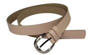 Pasek Damski Skórzany CEZ-MAR (PL) Skóra Licowa EXTRA 30 mm CIELISTY