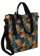 Torebka Damska Listonoszka Materiałowa Rovicky (PL) R-TZ15605/S14 Na Suwak 47 x 40 x 17,5 [cm]