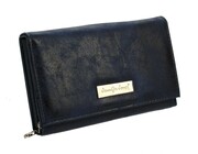 Portfel Damski E-Skóra Duży Z Teksturą JENNIFER JONES Z Suwakiem 1103-7 15,5 x 10 x 3 [cm]