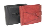 Portfel Męski Skórzany WILD Skóra Licowa Duży Poziomy Z Zapięciem 5678-1 12.5 x 10 x 2 [cm]
