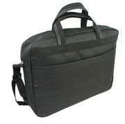 Materiałowa Pozioma Torba Męska Antoszczyk (PL) CZARNA 39 x 28 x 7 [cm]