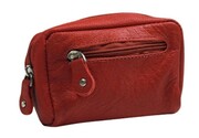 Etui Na Klucze Polska Galanteria (PL) Skóra Naturalna Kluczówka Na Dwa Komplety Kluczy KC-03 11 x 7 x 3 [cm]