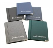 Eleganckie Etui Na Karty Dokumenty Polska Galanteria (PL) Małe Pionowe N21M 10 x 7,5 [cm]