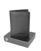 Portfel Męski Jennifer Jones Duży Pionowy Bez Zapięcia Dwa Skrzydełka Skóra Naturalna 5312-1 13 x 9,5 x 3 [cm]