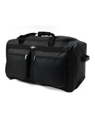 Duża Pojemna Torba Podróżna Na Kółkach RGL A2 CZARNA 80 x 40 x 36 [cm]