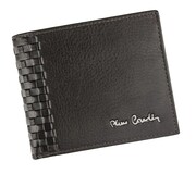 Portfel Męski Skórzany PIERRE CARDIN Skóra Licowa Średni Poziomy Bez Zapięcia Z Ozdobnym Elementem 8824 11 x 9 x 2,5 [cm]