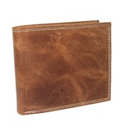 Portfel Męski Skórzany WILD Skóra Licowa Duży Poziomy Bez Zapięcia RFID N992-P-CHM-NL 963112,5 x 10,5 x 2 [cm]