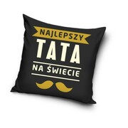Poduszka ozdobna 40x40 Najlepszy Tata