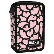 Piórnik z wyposażeniem dwukomorowy Serca