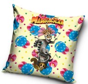 Poszewka Velvet 40x40 miła pluszowa Madagaskar Król Julian