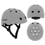 Kask ochronny ORIX r. M szary dla chłopca i dziewczynki na rower