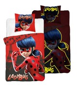 Pościel 160x200 bawełniana świecąca w ciemności Miraculous