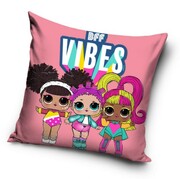 Poszewka Velvet 40x40 miła pluszowa LOL