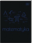 Zeszyt tematyczny brulion Matematyka A5 80k kratka + ściąga