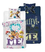 Pościel 160x200 bawełniana świecąca w ciemności Psi Patrol