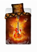 Pościel Młodzieżowa 160x200 Gitara Rock and Roll