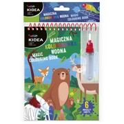 Magiczna wielorazowa kolorowanka wodna zwierzęta