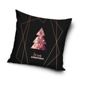 Poszewka 40x40 świateczny wzór choinka