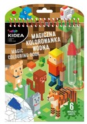 Magiczna wielorazowa kolorowanka wodna pixele