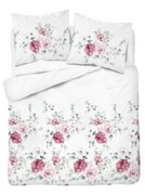 Pościel 180x200 bawełniana Komplet pościeli do sypialni kwiaty