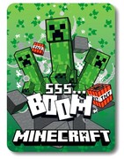 Koc dla dzieci polarowy 100X140 minecraft