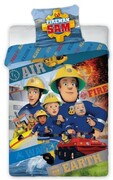pościel dziecieca bajkowa 160x200 Strażak SAM