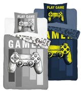 Pościel bawełniana świecąca w ciemności 160x200 gamer pad
