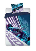 Pościel Młodzieżowa bawełniana 160x200 AUTO BOLID